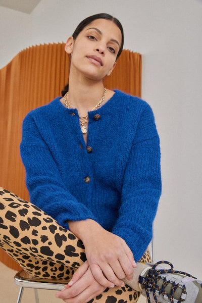 Cardigan Nolan bleu
