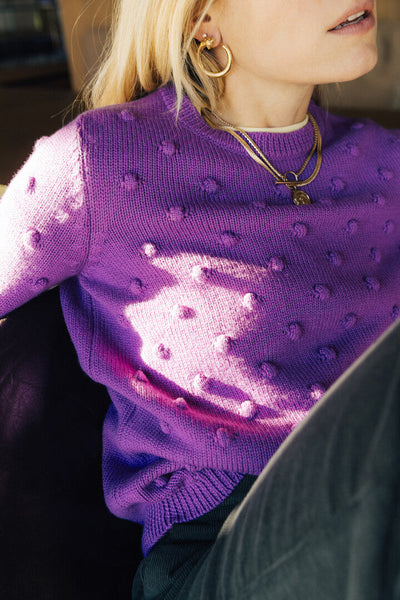 Pull Suzette violet