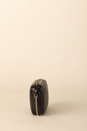 Sac Grand César noir embossé